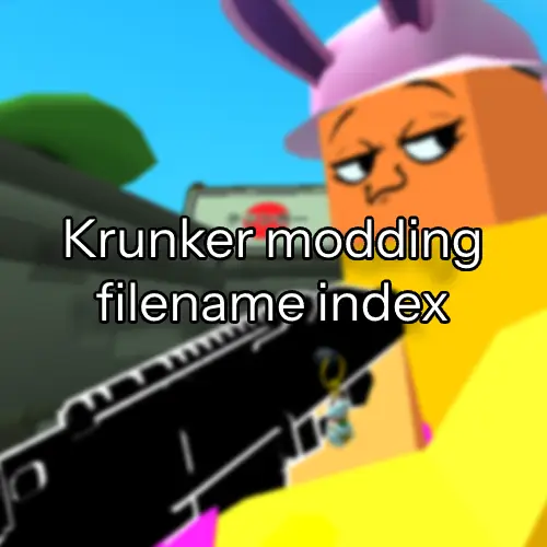 krunker modding guide